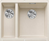Blanco Subline 340/160-U RH - 527163 - Undermount Sink Silgranit - Soft White