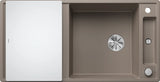 Blanco Axia III XL 6 S Reversible - 523517 - Silgranit 1.0 Bowl Inset Sink - Tartufo