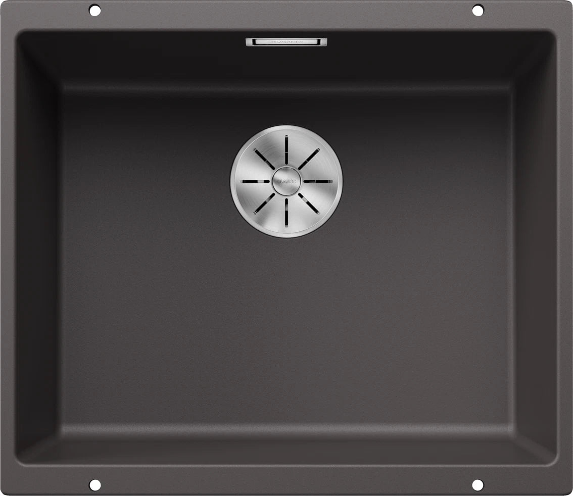 Blanco Subline 500-U - 523433 - 1 Bowl Silgranit Undermount Sink - Rock Grey