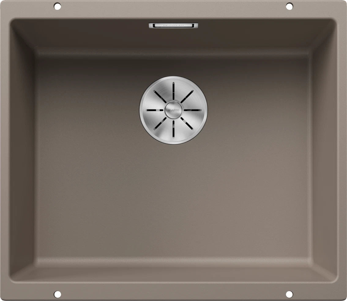 Blanco Subline 500-U - 523439 - 1 Bowl Silgranit Undermount Sink - Tartufo