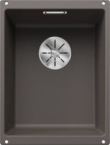 Blanco Subline 320-U - 527343 - 1.0 Bowl Silgranit Undermount Sink - Volcano Grey