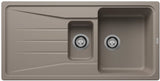Blanco Sona 6S - 519858 Silgranit 1.5 bowl reversible Inset Sink - Tartufo