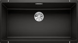 Blanco Subline 800-U - 526005 - 1.0 Bowl Silgranit Undermount Sink - Black