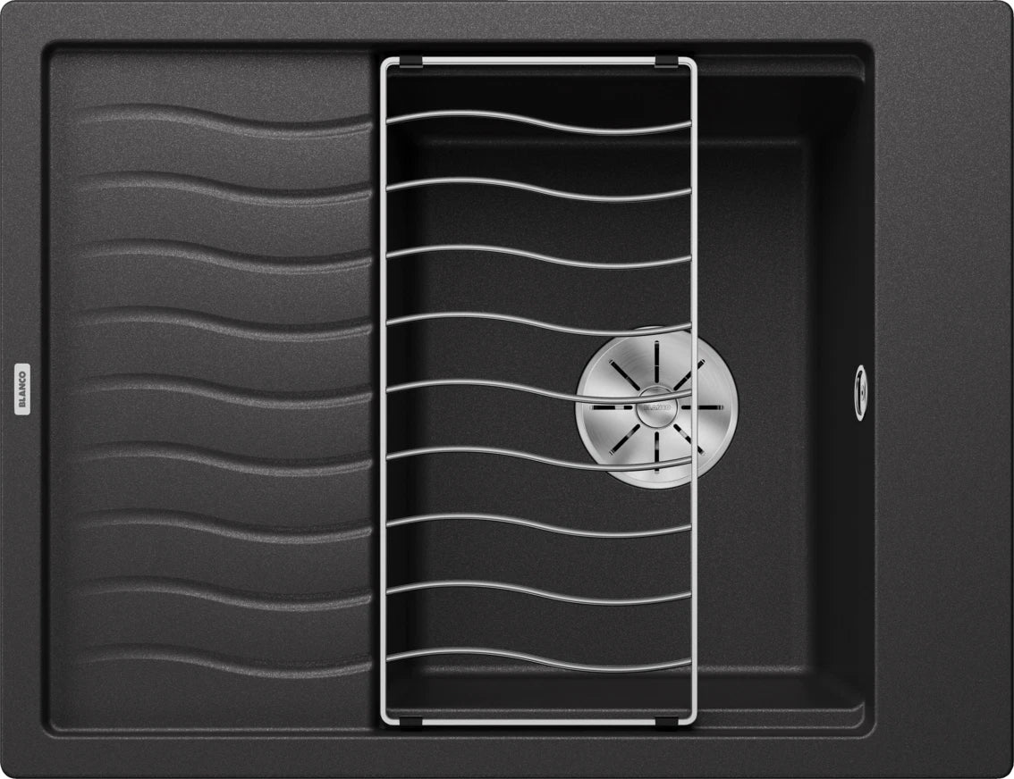 Blanco Elon 45 S - 524824 - Silgranit 1.0 Bowl Reversible Inset Sink - Anthracite
