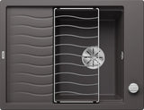 Blanco Elon 45 S - 524825 - Silgranit 1.0 Bowl Reversible Inset Sink - Rock Grey