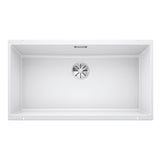 Blanco Subline 800-U - 523145 - 1.0 Bowl Silgranit Undermount Sink - White