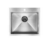 1810 - Zenuno15 500 I-F Stainless Steel 1.0 Bowl U/M Sink - ZU/50/IF/U15/S/090