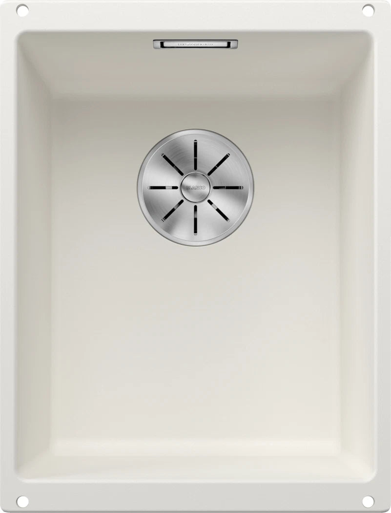 Blanco Subline 320-U - 523410 - 1.0 Bowl Silgranit Undermount Sink - White