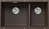 Blanco Subline 430/270-U LH - 523160 - Undermount Sink Silgranit - Coffee