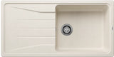 Blanco Sona XL 6s - 527158 Reversible Siligranit 1 Bowl Sink - Soft White