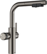 Blanco Choice ICONA-L - 527927 & 527661 Hot, Filtered, Sparkling, Boiling Water Tap - Satin Platinum