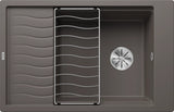 Blanco Elon XL 6 S - 527252 - Silgranit 1.0 Bowl Reversible Inset Sink - Volcano Grey