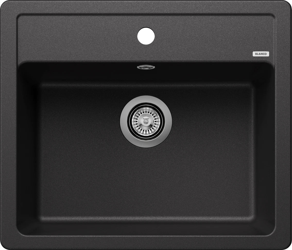 Blanco Legra 6 with Tap Ledge - 523332 - Silgranit 1.0 Bowl Inset Sink - Anthracite