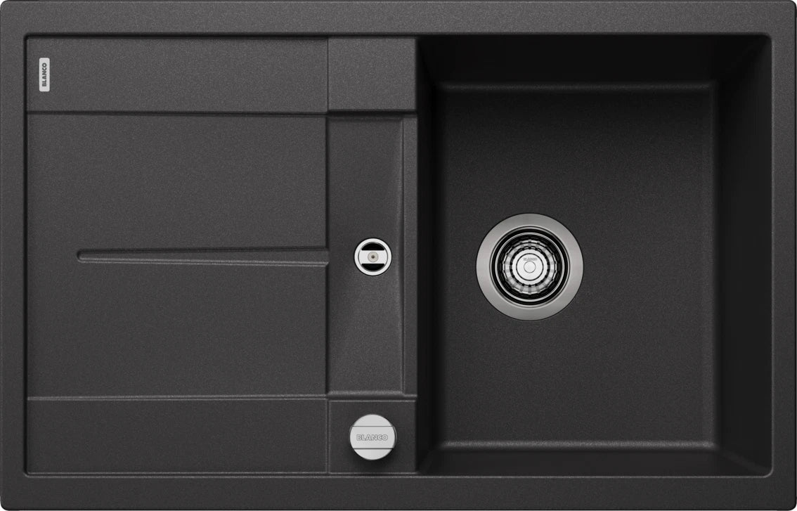 Blanco Metra 45 S - 513035 - Silgranit 1.0 Bowl Reversible Inset Sink - Anthracite