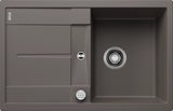 Blanco Metra 45 S - 527288 - Silgranit 1.0 Bowl Reversible Inset Sink - Volcano Grey