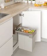 INNS-30021LBNBE - 300mm Pull-out Bin 21 Litre (Stock)