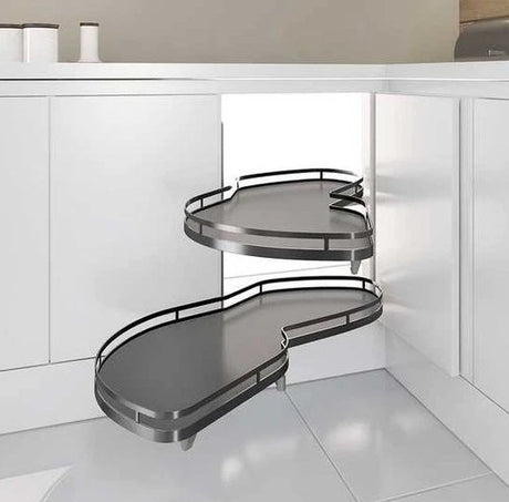 Kessebohmer LeMans Kitchen Corner Pull-Out Storage Anthracite 400mm (Stock)
