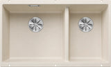 Blanco Subline 430/270-U LH - 527167 - Undermount Sink Silgranit - Soft White