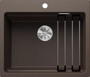 Blanco ETAGON 6 InFino Silgranit Coffee Inset 1.0 Bowl Sink - 524548