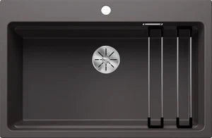 Blanco ETAGON 8 InFino Silgranit Rock Grey Inset 1.0 Bowl Sink - 525188