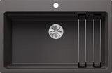 Blanco ETAGON 8 InFino Silgranit Rock Grey Inset 1.0 Bowl Sink - 525188