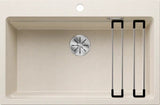 Blanco ETAGON 8 InFino Silgranit Soft White Inset 1.0 Bowl Sink - 527079