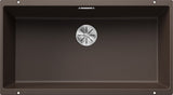 Blanco Subline 800-U - 523142 - 1.0 Bowl Silgranit Undermount Sink - Rock Grey