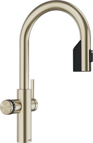 Blanco Choice ICONA-C - 527930 & 527661 - Hot, Filtered, Sparkling, Boiling Water Tap - Satin Gold