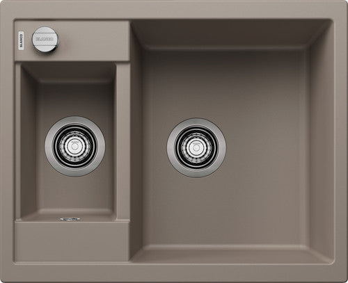 Blanco Metra 6 - 517351 - Silgranit 1.5 Bowl (No Drainer) Reversible Inset Sink - Tartufo