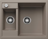 Blanco Metra 6 - 517351 - Silgranit 1.5 Bowl (No Drainer) Reversible Inset Sink - Tartufo