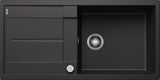 Blanco Metra XL 6 S - 525931 - Silgranit Reversible 1.0 Bowl Inset Sink - Black