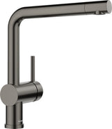 Blanco Linus - 527732 - Single Lever Monobloc Kitchen Tap - Satin Dark Steel