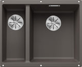 Blanco Subline 340/160-U RH - 527346 - Undermount Sink Silgranit - Volcano Grey