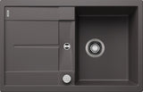 Blanco Metra 45 S - 518868 - Silgranit 1.0 Bowl Reversible Inset Sink - Rock Grey