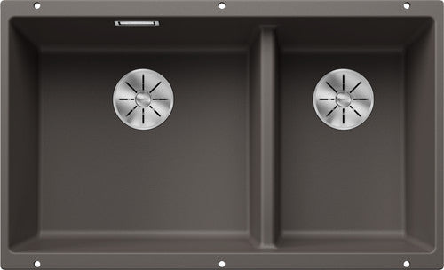 Blanco Subline 430/270-U LH - 527350 - Undermount Sink Silgranit - Volcano Grey