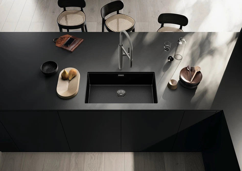 Blanco Claron 700-U Durinox Dark Steel - 527835 - Undermount Kitchen Sink - Stainless Steel