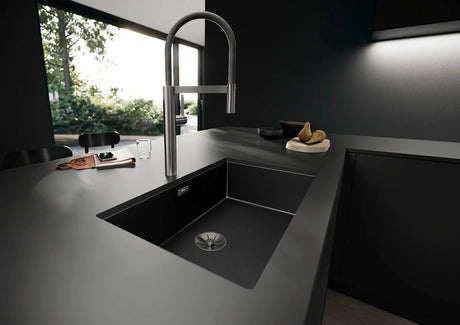 Blanco Claron 700-U Durinox Dark Steel - 527835 - Undermount Kitchen Sink - Stainless Steel
