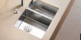 Blanco Claron 340/180-U LH - 521609 - Undermount Kitchen Sink - Stainless Steel