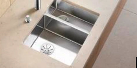 Blanco Claron 340/180-U LH - 521609 - Undermount Kitchen Sink - Stainless Steel