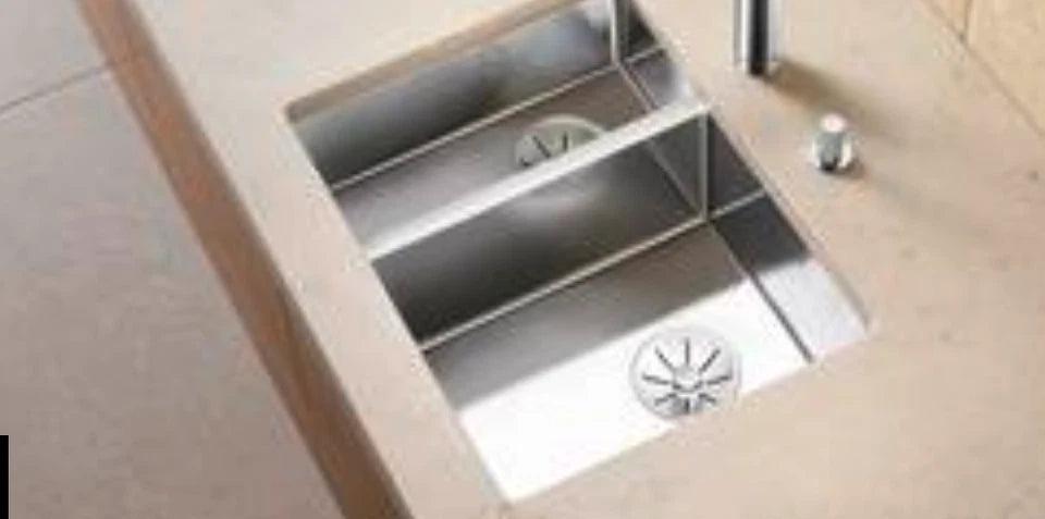 Blanco Claron 340/180-U RH - 521610 - Undermount Kitchen Sink - Stainless Steel