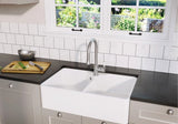 Blanco Villae Farmhouse Ceramic - 525164 - Crystal White Gloss 2.0 Bowl Sink