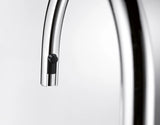 Blanco Carena-S Vario - 521368 - Single Lever Monobloc Kitchen Tap with Pull-out Spray - Silgranit White/Chrome
