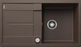 Blanco Metra 5 S - 515041 - Silgranit Reversible 1.0 Bowl Inset Sink - Coffee