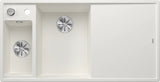 Blanco Axia III 6 S Left Hand - 524657 - Silgranit 1.5 Bowl Inset Sink - White
