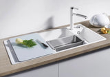Blanco Axia III 6 S Right Hand - 525850 - Silgranit 1.5 Bowl Inset Sink - Black
