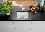 Blanco Subline 400-U - 527166 - 1.0 Bowl Silgranit Undermount Sink - Soft White