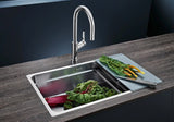 Blanco Etagon 700-IF - 524272 - Single Bowl Inset Kitchen Sink - Stainless Steel
