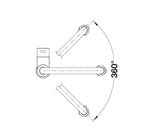 Blanco Sonea-S Flexo - 526616 - Monobloc Pull-out Spray Tap - Brushed Stainless Steel