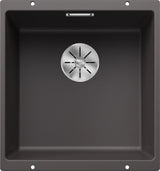 Blanco Subline 400-U - 523423 - 1.0 Bowl Silgranit Undermount Sink - Rock Grey