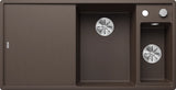 Blanco Axia III 6 S Right Hand - 523482 - Silgranit 1.5 Bowl Inset Sink - Coffee